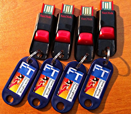 FocusTrack Show Paperwork on USB Key